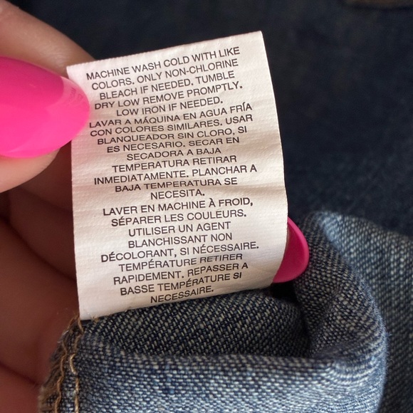 2 for $20 Thread & Supply Denim Shirt with Pearl snaps - Picture 8 of 8